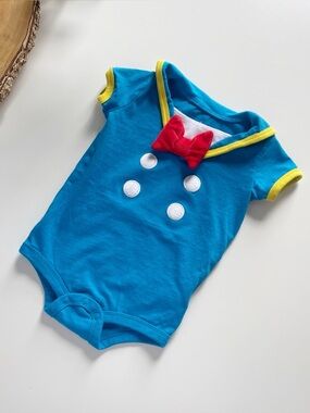 Disney Parks Baby Donald Duck Bodysuit Costume | 3-6m
